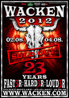 Wacken Open Air 2012 - Flyer