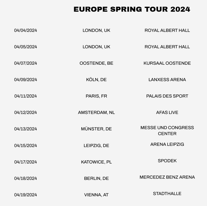JOE BONAMASSA | European-Tour 2024