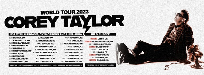 COREY TAYLOR | Tour 2023
