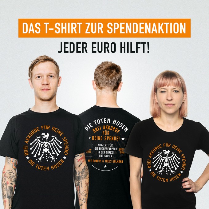 DIE TOTEN HOSEN SOLIDAITÄTSSHIRT