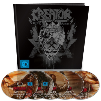 Kreator "Dying Alive" Earbook