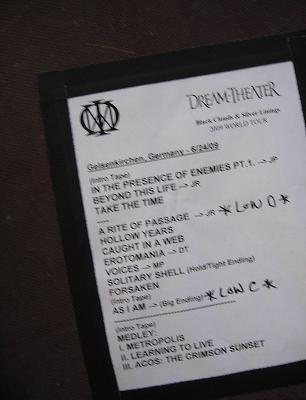 Dream Theater Gelsenkirchen Setlist