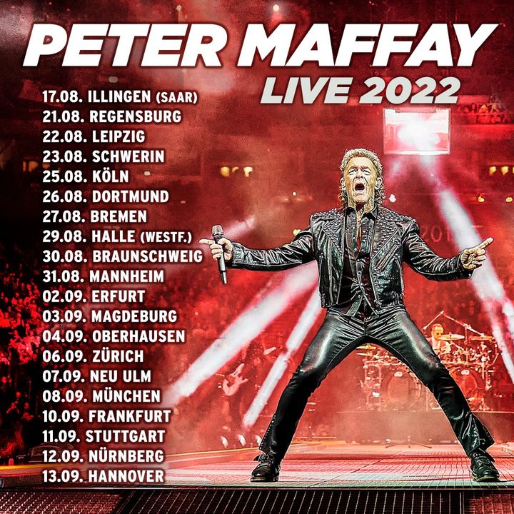 Maffay Termine 2022 Maffay Termine 2022