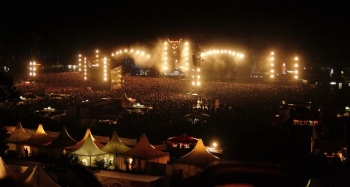 Wacken at night