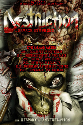Destruction DVD-Releaseparties