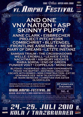Amphi Festival 2010 Flyer