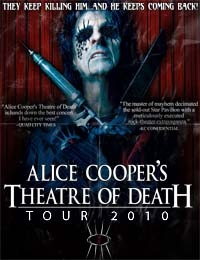 Alice Cooper "Theatre Of Death" Plakat